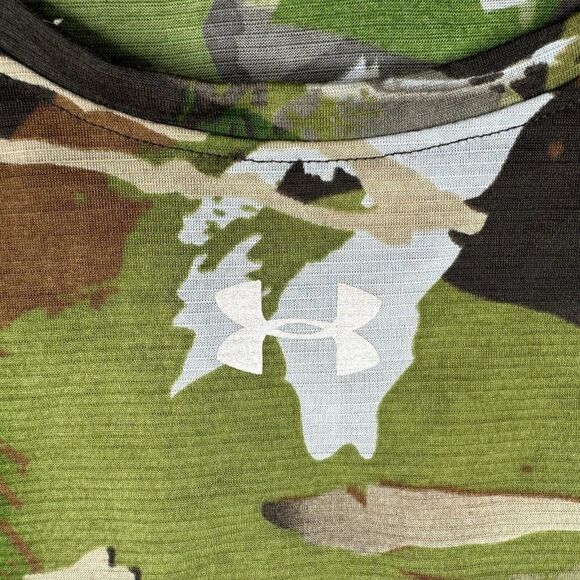 Under Armour Threadborne Fitted Forest Camo Long Sleeve Shirt - Picture 5 of 10